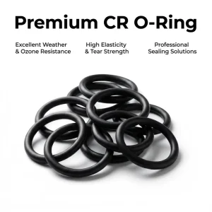 AS568 Neoprene CR O-Ring Water and Oil Resistant Seal Ring for Municipal Pipeline and Plumbing