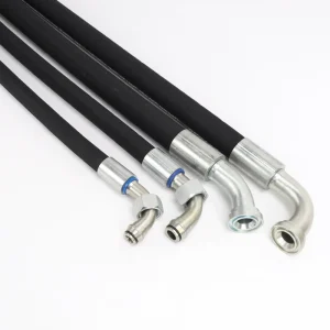 Abrasion Resistant 4SP Hydraulic Hose Assembly with Steel Wire Spiral Reinforcement for Mining Equipment