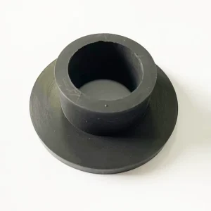 Abrasion-Resistant Fluorocarbon Rubber L-Shaped Foot Cushion Pad for Machine Leveling Mounts