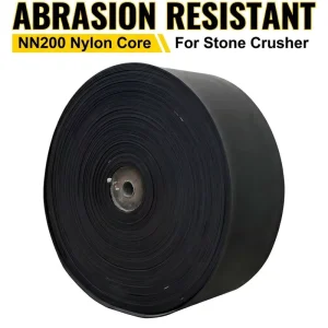 Abrasion Resistant NN200 Nylon Conveyor Belt for Quarry and Stone Crusher Plants