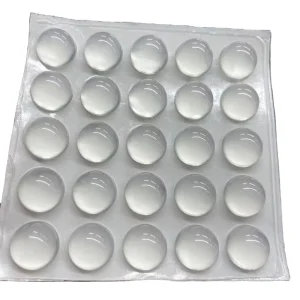 Adhesive Round Silicone Rubber Feet Pads and Non-Slip Bumpers