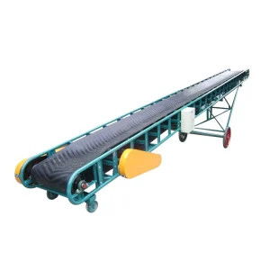 Adjustable Height Movable Ore Rubber Counter Belt Conveyor for Truck Loading