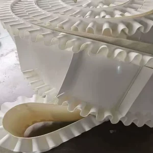 Adjustable Speed PU Nylon PVC Rubber Fatigue Resistance Conveyor Belt