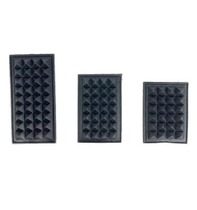 Adjustable Waterproof Portable Plastic Luggage with PVC Rubber Feet