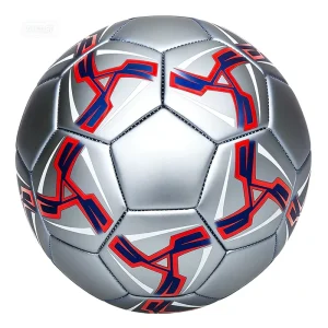 Aiju Machine Stitched Thickened PVC Durable Soccer Balls Size 5 for Adult Youth Training Futsal Ball
