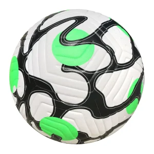 Aiju Professional Quality Size 5 Soccer Ball Bulk Nylon Wound Cool Exercise Futbol Indoor and Outdoor Various Sports Football