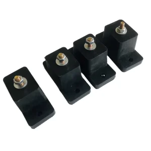 Air Conditioning Condenser Rubber Foot Pad Custom Split Shock-Absorbing Rubber Pad