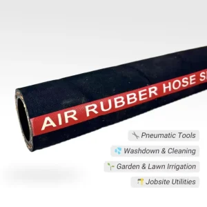 Air Water Rubber Hose Low Pressure for Compressor Sprayer Industrial Applications