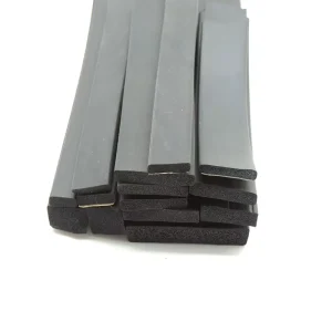 All Sizes Rectangle EPDM Rubber Foam Rubber Sponge Seal Strip