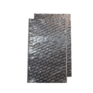 Aluminium Foil Butyl Rubber 2.2mm Thick Car Soundproof Damping Pad Full Set Coverage