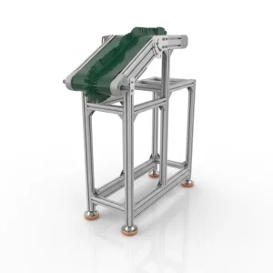Aluminum Alloy Anti static Anti Bacterial Customizable Industrial Pallet Belt Conveyor System 1 Year Warranty Factory Automation