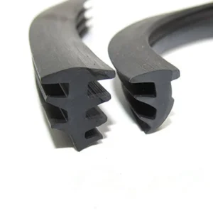 Aluminum Alloy Door Window Sealing Strip Fixed Glass Gap Pressing Strip Sliding Window Rain proof Rubber Strip