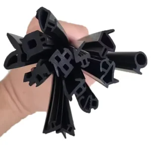 Aluminum Door Window Glazing EPDM Seal Strip Rubber Extruded Sponge Weather Strip Silicone Sealing Gasket for Curtain Wall