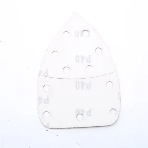 Aluminum Oxide Hook and Loop Mouse Sanding Disc 140x100mm Abrasive Paper for Metal Wood Grinding Polishing
