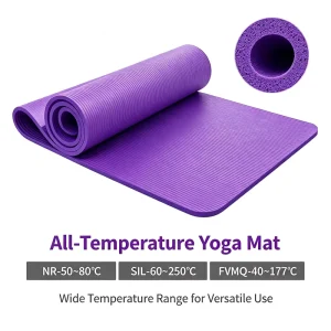 Anti Abrasion Yoga Mat Waterproof Protective Surface