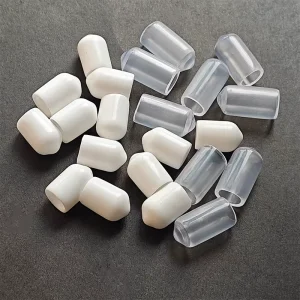 Anti-Collision PVC Pipe Thread End Covers Rubber Soft Tube Protective Caps for Wire Cable Hook Rods