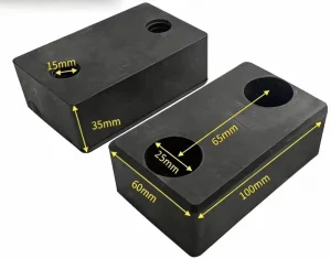 Anti-Collision Rubber and Polyurethane Buffer Blocks for Single-Girder Overhead Cranes and Gantry Electric Hoists