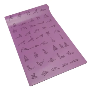 Anti-Slip Gymnastics Matt Yoga Smart Yoga Mats Pilates Mat Custom PU Natural Rubber Yogapilates Mat