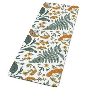 Anti Slip Natural Rubber PU Leather Rubber Yoga Mat Bulk Yoga Mats