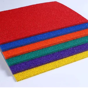 Anti-Slip Plastic and Rubber Granules for Outdoor Sports Fields, Shock Absorbing