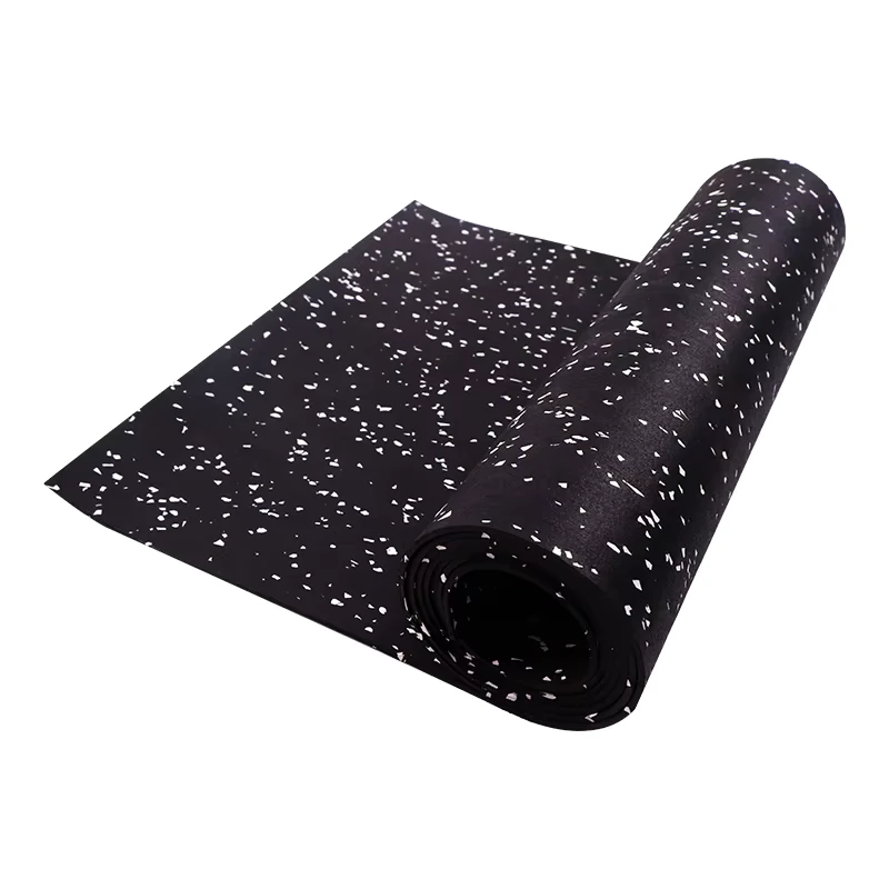 Anti Slip Shock Absorbing 3 12mm EPDM Rubber Roll Sheet High Elastic Durable Customizable Ideal for Gym Areas