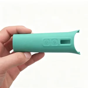 Anti-Slip Silicone Protective Sleeve Custom Color Soft-Touch Oil Coating Anti-Collision Cover for Electronic Parts