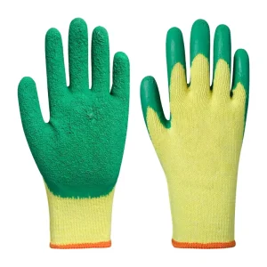 Anti Slip Wear Resistant Knitted Labor Protection Gloves Nitrile Latex and Nylon Cotton for Garden Work Protective Gear
