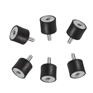 Anti Vibration Cylindrical Rubber Shock Absorber Rubber Cushion Pads for Industrial Machinery