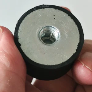 Anti Vibration Mounting Mounts Support Vibration Isolator Rubber Feet Pad M6 M8 NR Rubber Silence Damping Block