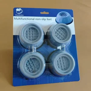 Anti Vibration Pads for Washing Machines Lifting Rubber Feet Anti Slip Mute Universal Furniture Levelers Fixed Foot Base Plate