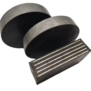 Anti Vibration Round Bearing Pads EPDM Rubber Block Sheets for Concrete Bridge Projects with Cutting Service