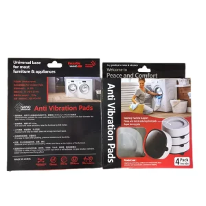 Anti-Vibration Rubber Feet Pads for Washing Machines and Refrigerators