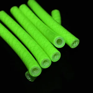 Anti-aging High Pressure Resistant Tear-Resistant Braided Silicone Rubber Hose Cutting Food Grade -50~+280 Temperature