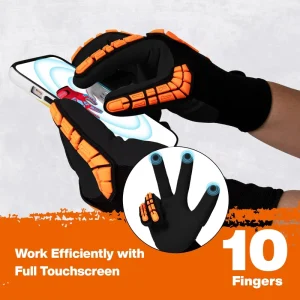 Anti collision Safety Gloves Shockproof and Anti smash Tpr for Construction Safety Gloves Rescue Labor protection