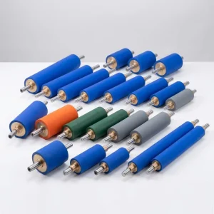 Anti static Conductive Rubber Roller Excellent Insulation Durability Resistant Shedding Shaft Mounted Sleeve China Rollers