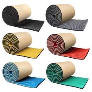 Antiflaming Anti Corrosion Closed Cell Rubber Foam Sheet Customized High Density Rubber Foam Board