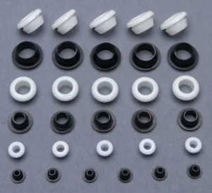 Any Size 2 12 Silicone Rubber Cap Stopper with Hole