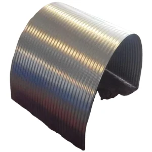 Arc-Shaped Rainproof Conveyor Belt Cover for Coal Mines Ports and Seaside Steel Polyurethane Iron Cover