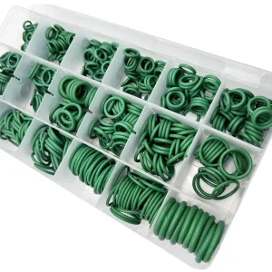 Assorted Green Rubber O Ring Washers X Ring Style for Automotive Car Valves PTFE Silicone PU Plastic Seals