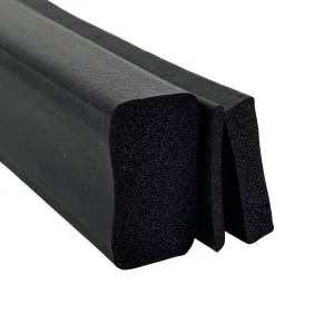 Auto Door Seal Strip Tasteless Ozone Resistant Gasket for Doors Windows Curtain Walls PVC EPDM NBR Rubber Square Pattern