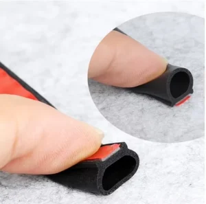 Auto Rubber D B P Z Shape Weatherstrip Noise Insulation Soundproof Door Seal Strip For Cars