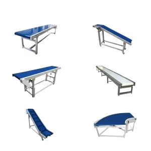 Automatic Vegetable Washing Line Belt Conveyor Waterproof Corrosion Resistant Seafood Packing Table System