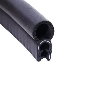 Automotive Car EPDM TPV TPE Rubber Window and Door Seal Strip, Black Red White, OEM Customized with Cutting Service