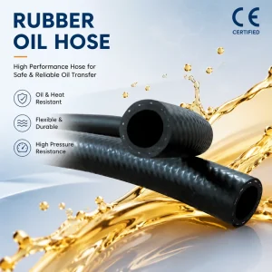 Automotive Fuel Hose Tube, High-Pressure Oil-Resistant Flexible Rubber Line