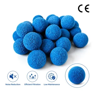 Available in Three Hard soft medium Hardness Options Natural Rubber Sponge Mini Condenser Cleaning Ball