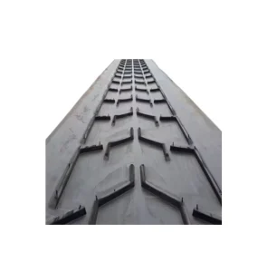 B1200mm Small Pattern Chevron Rubber Conveyor Belt with Cutting Service for Concrete Mixing Plant