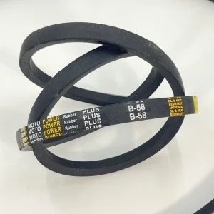 B58 Wrapped V Belt Anti Fatigue Wrapped Rubber V Belt for Industrial Compressor Machine Power Transmission