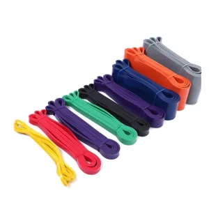 BLD Rubber Resistance Bands Set Multi level Tension High Elastic Exercise Elastic Workout Pull Assist Fitness Gym Yoga Strength