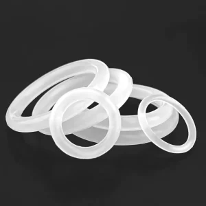 BOYU Various Sizes Food Grade Waterproof White VMQ Sealing Ring Resistant Water Bottle Cap Thermos Cup Silicone O Ring Gaskets