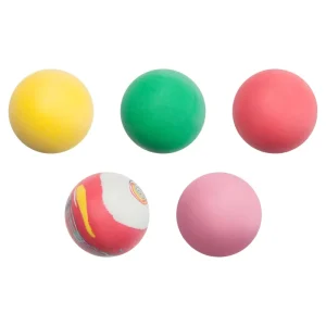 BSCI SQP OEM High Quality 63mm 2.5 Inch Solid Rubber Ball High Bounce Ball Bouncing Ball
